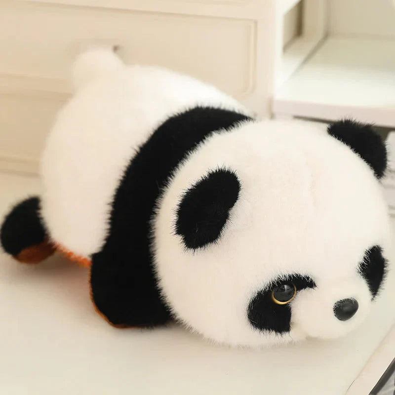 Adorable Reversible Plush: Red Panda to Panda Transformation!