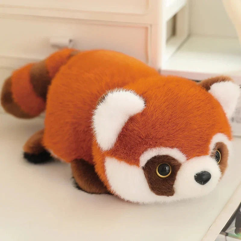 Adorable Reversible Plush: Red Panda to Panda Transformation!