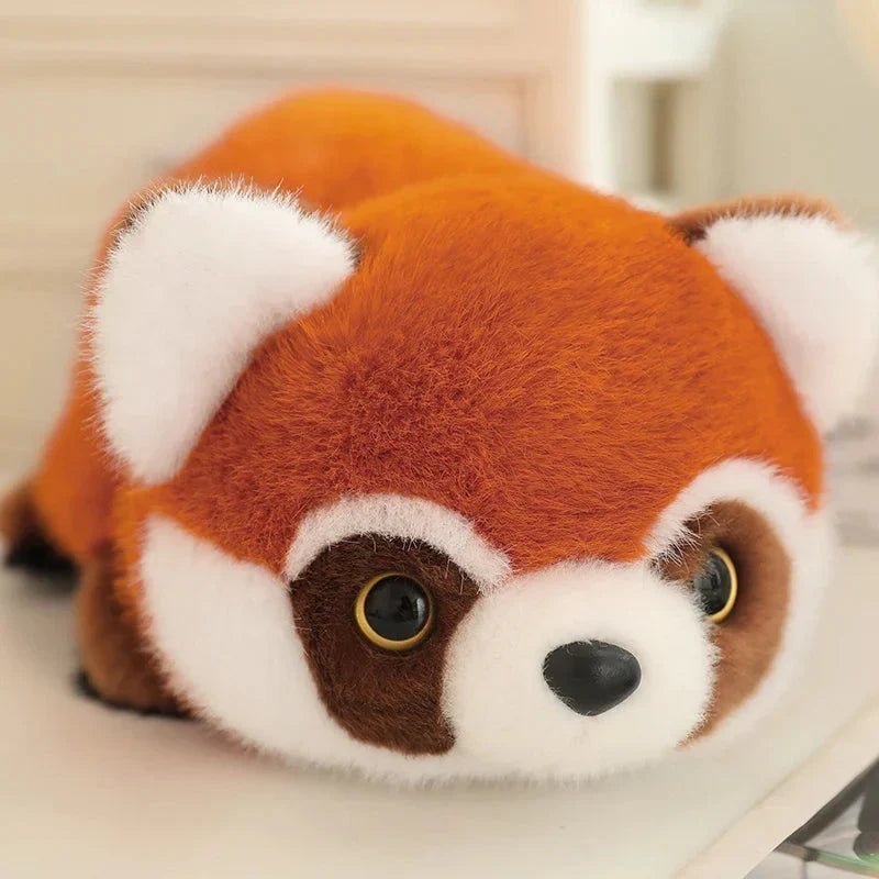 Adorable Reversible Plush: Red Panda to Panda Transformation!