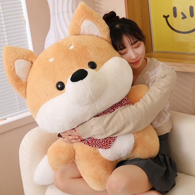 Snuggle Up with Runa and Taro: Adorable Shiba Plushies!