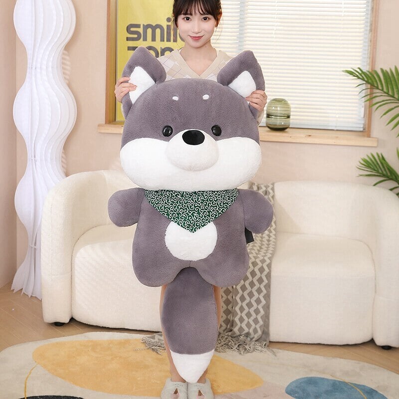 Snuggle Up with Runa and Taro: Adorable Shiba Plushies!