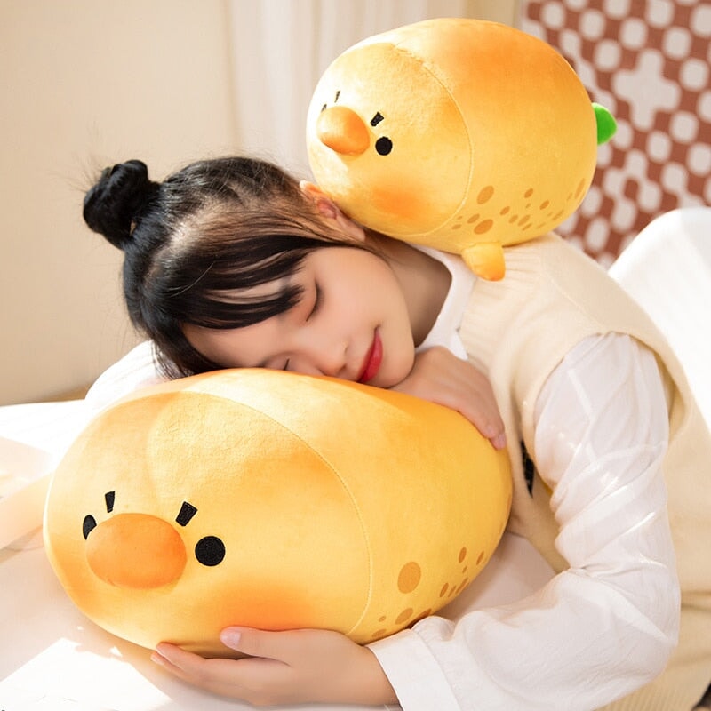 Adorable Sandy the Mango Seal Plush Companion