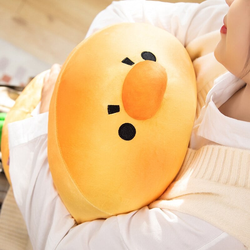 Adorable Sandy the Mango Seal Plush Companion