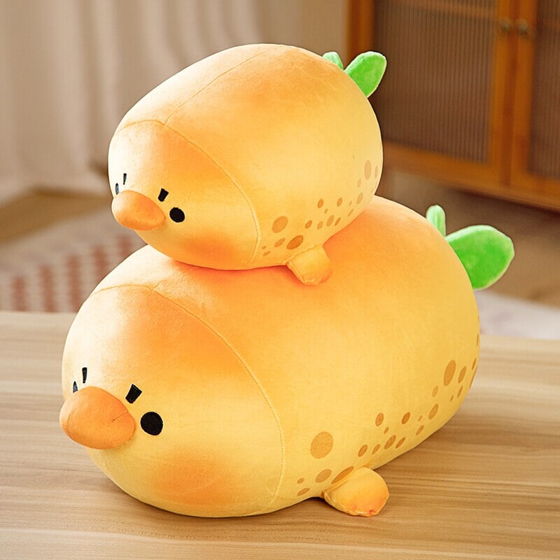 Adorable Sandy the Mango Seal Plush Companion