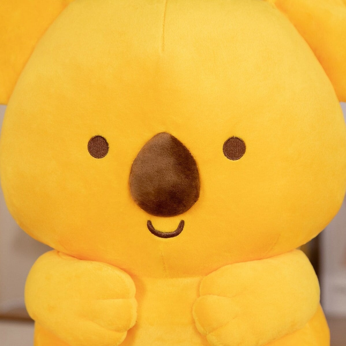 Cozy Golden Koala Biscuit Plush Toy