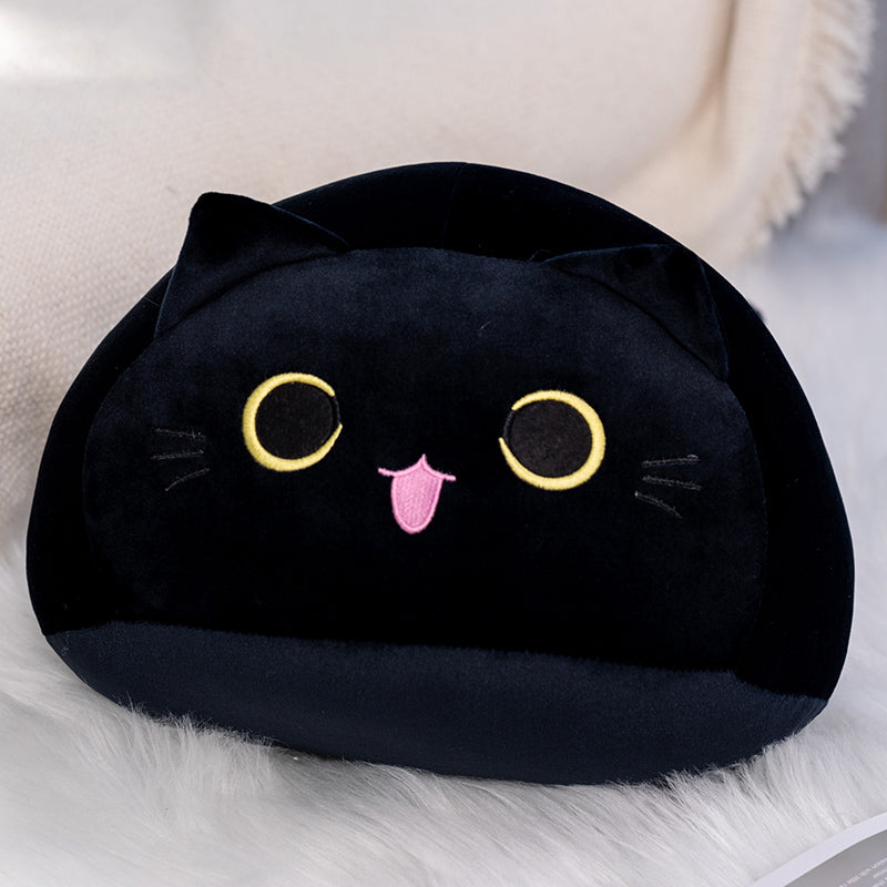 Adorable Soft Pebble Plushies: Diverse Collection of Cats and Dogs