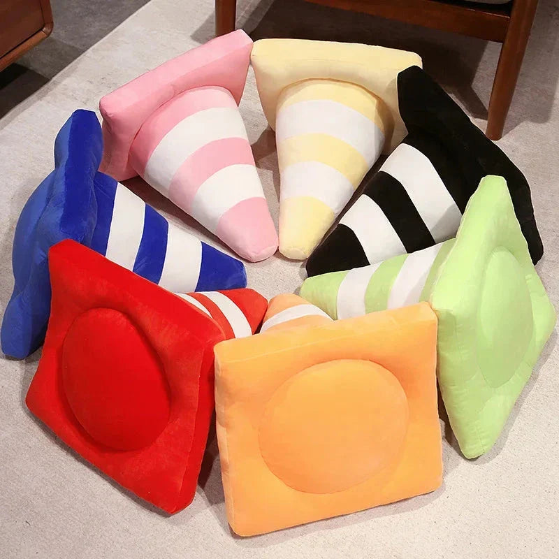 Cuddle-Friendly Plush Traffic Cones