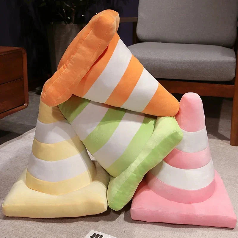 Adorable Soft Traffic Cone Stuffed Toys