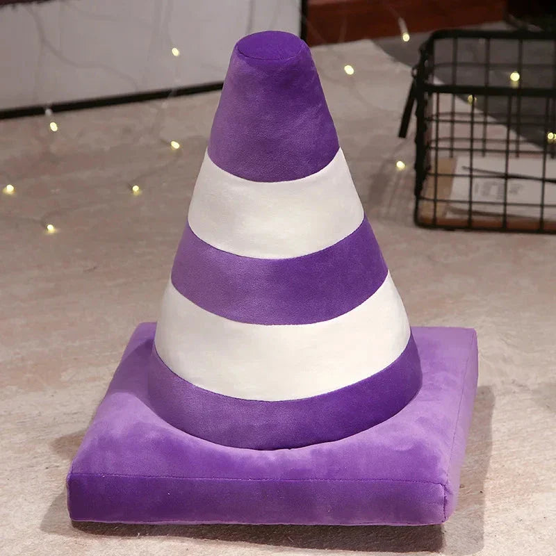 Adorable Soft Traffic Cone Stuffed Toys