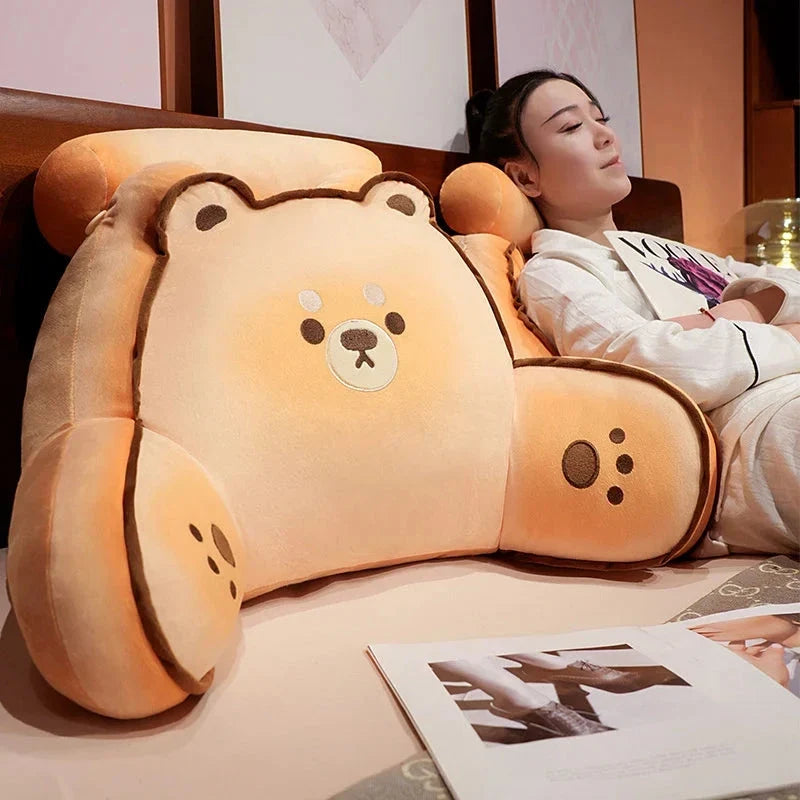 Squishy Bread Cat Dog Bear Resting Cushion Pillow Seat