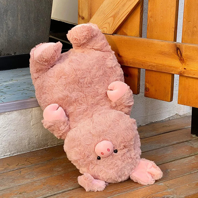 Cuddle Up with our Adorable Squishy Fluffy Animal Squad: Fox, Dino, Bunny, Bear, Pig, and Dog Plushies!