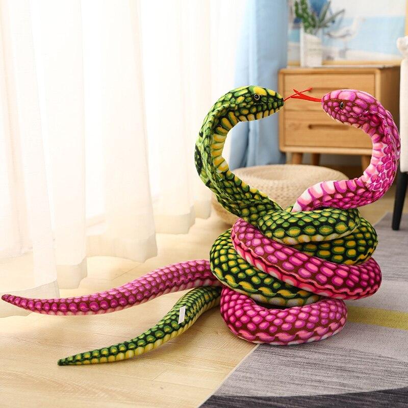 Extra Soft 90" Jumbo Snake Plush Toy