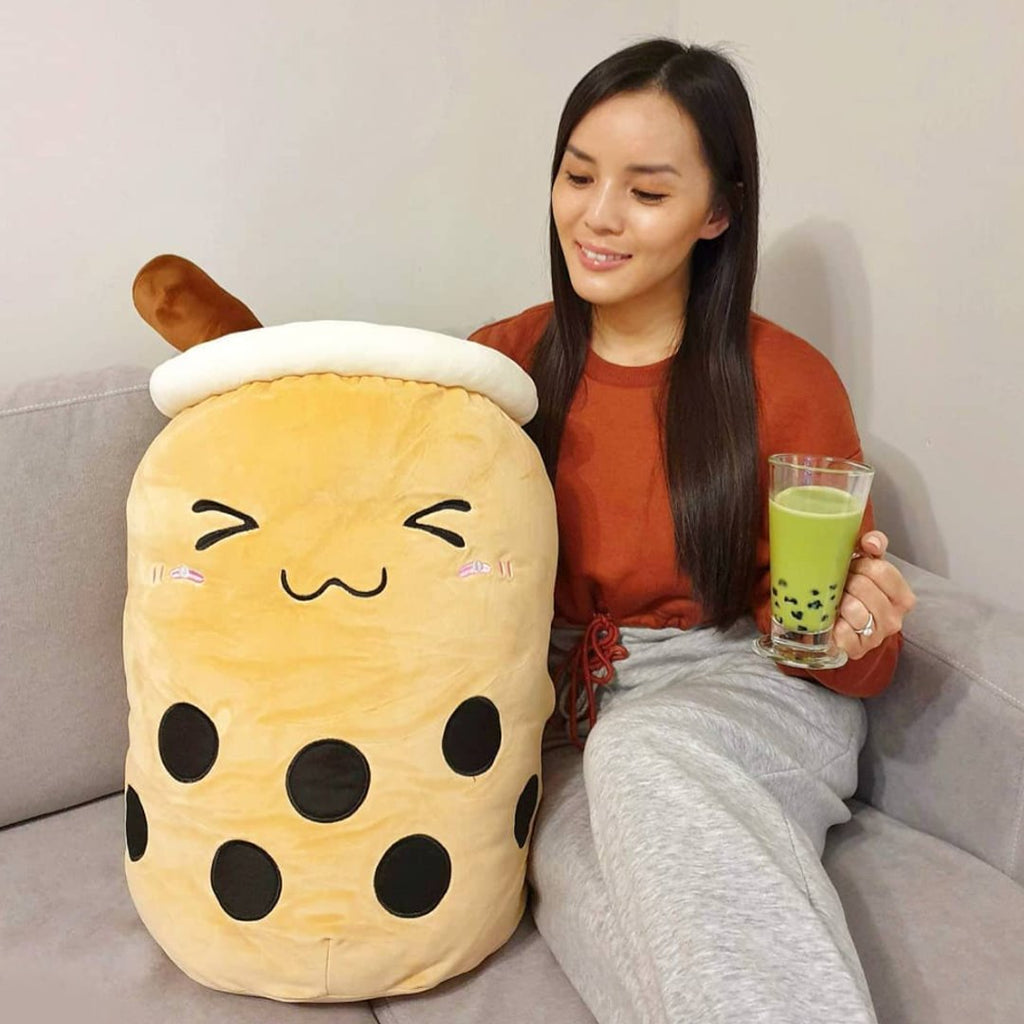 Delightful Bubble Tea Family Plush Fruit Collection