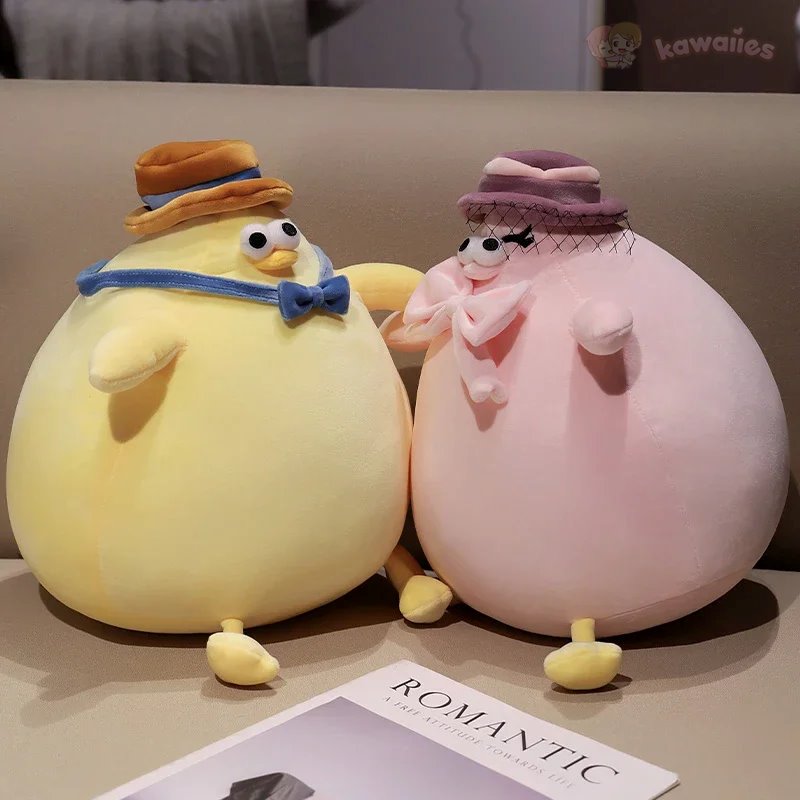 Adorable Chubby Chicken Plushie Collection