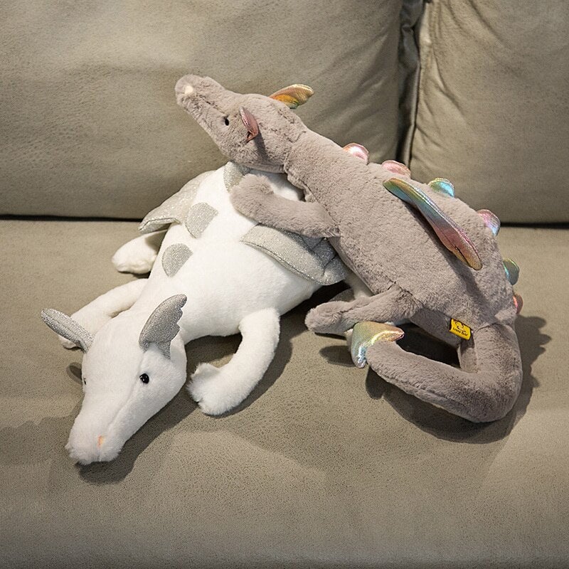 The Mighty Colored Dragon Family Soft Toys