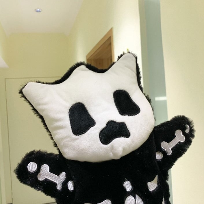 Adorable Mini Skeleton Plush Backpack - Perfect for Fun Adventures!