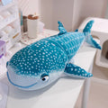 Adorable 75cm Plush White Beluga and Blue Whale Shark Stuffed Animals
