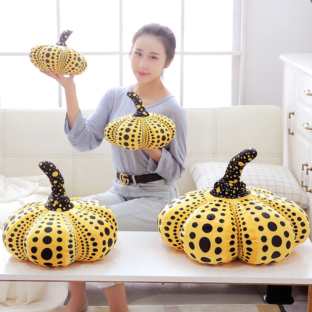 Yayoi Kusama Halloween Pumpkin Plushies