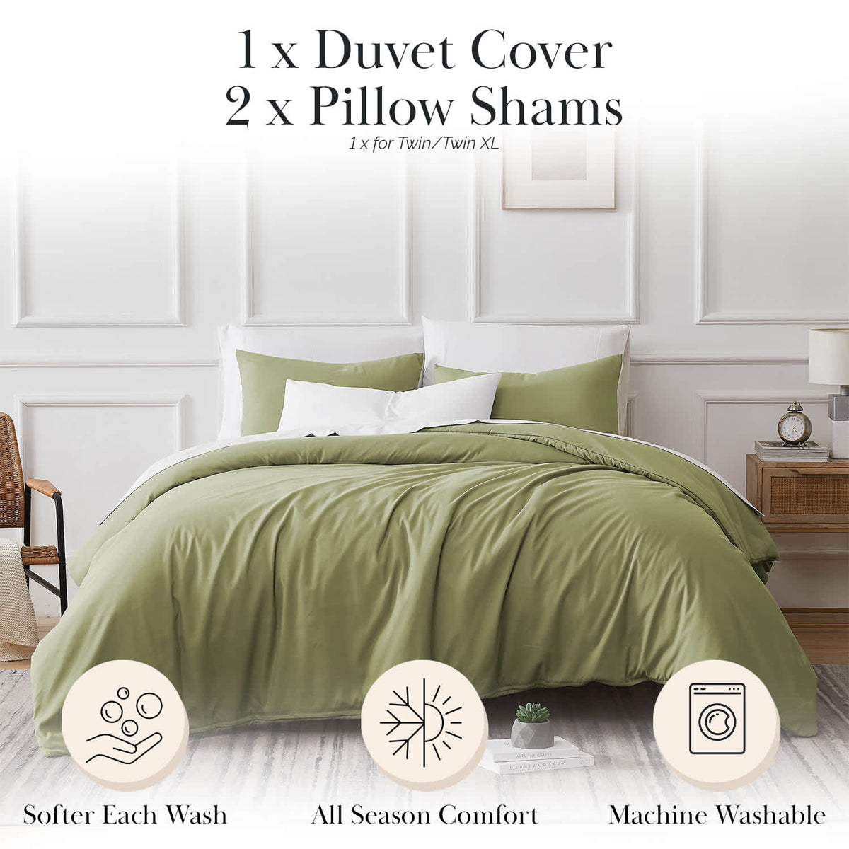 Southshore Fine Linens Vilano Duvet Cover Set