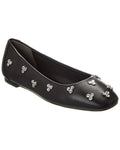 Stuart Weitzman Tammy Leather Ballet Flat
