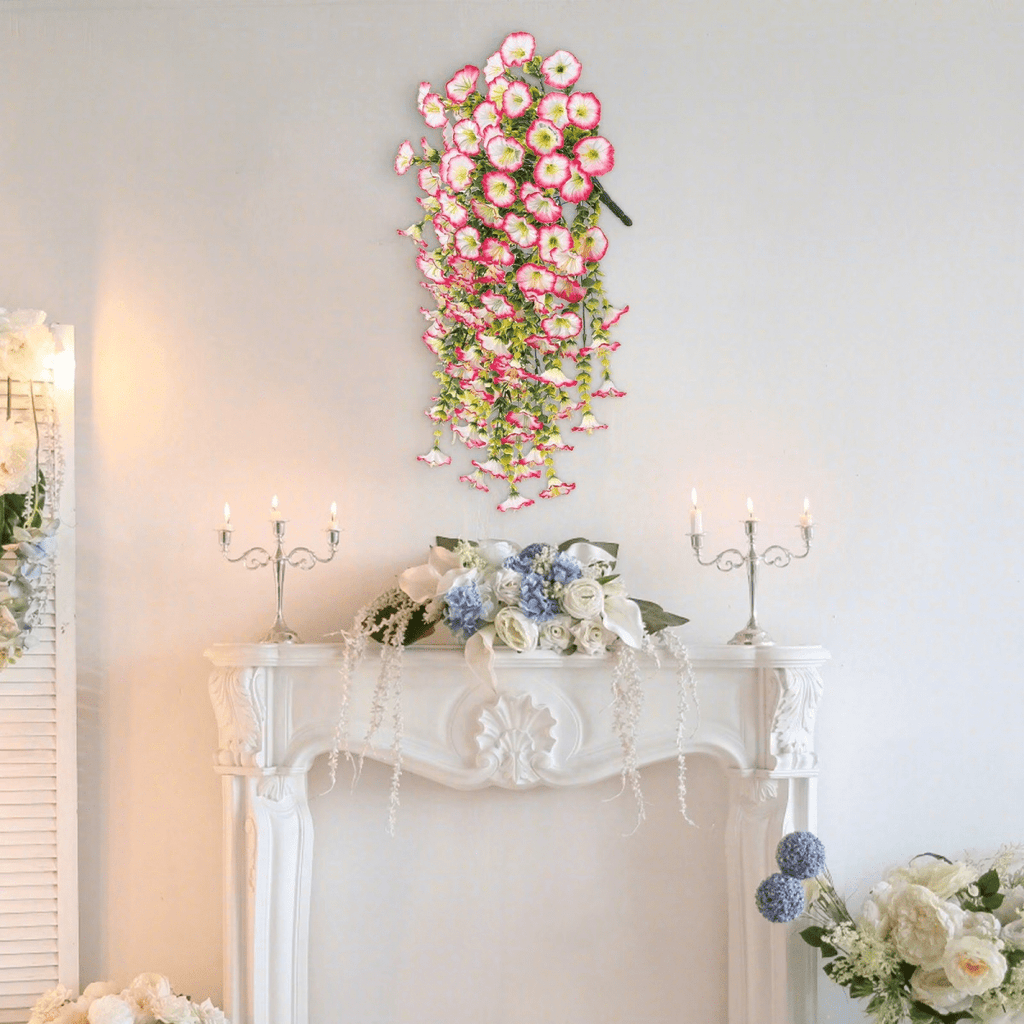 Artificial Morning Glory Hanging Vine