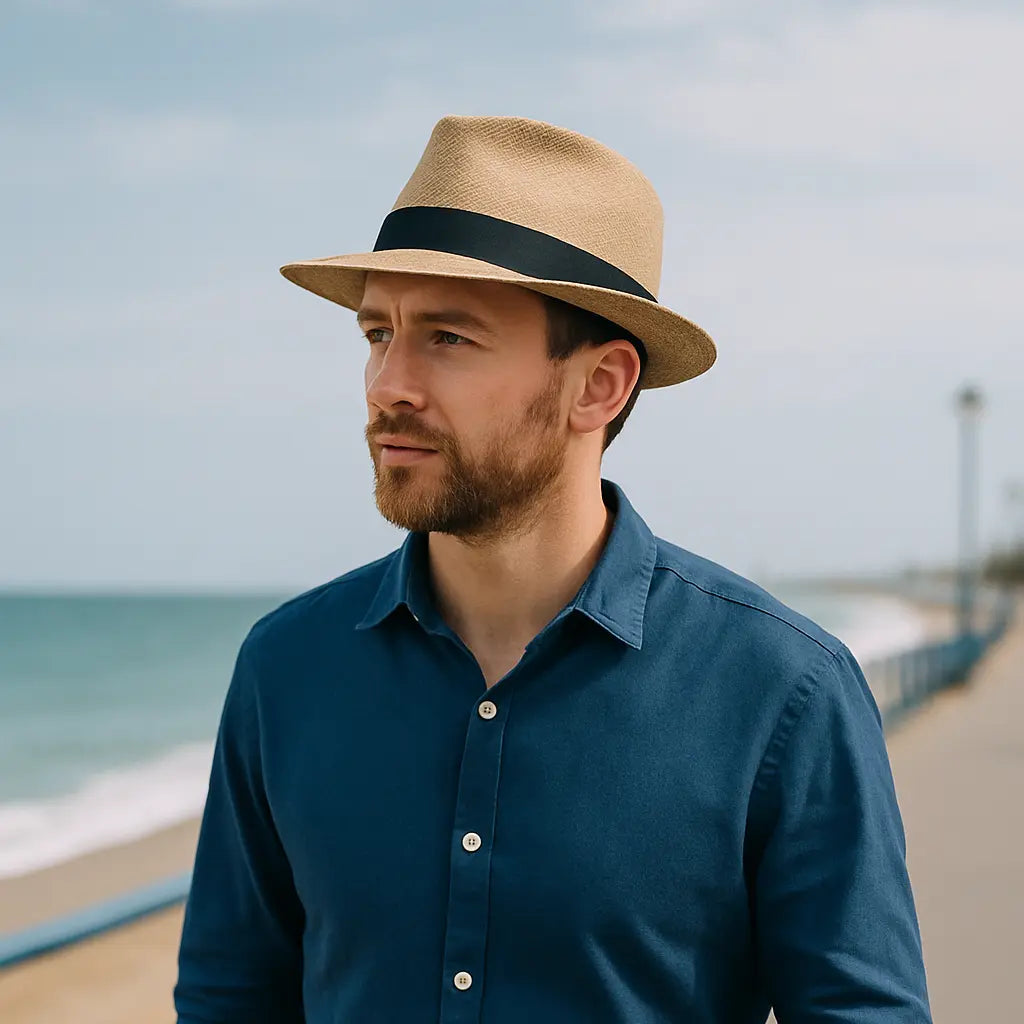 Classic Handmade Panama Straw Hats for Men