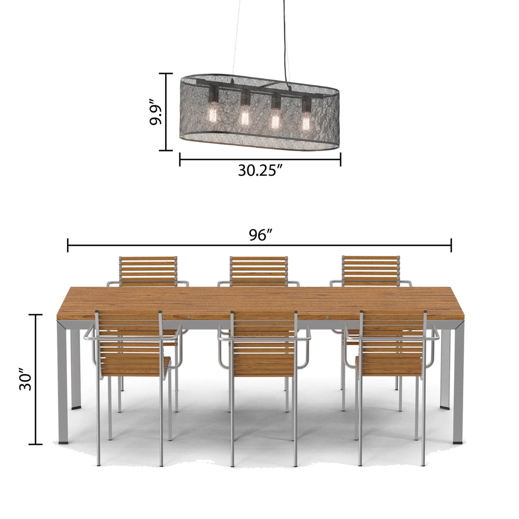 River of Goods Hanging Lamp, 4 Light