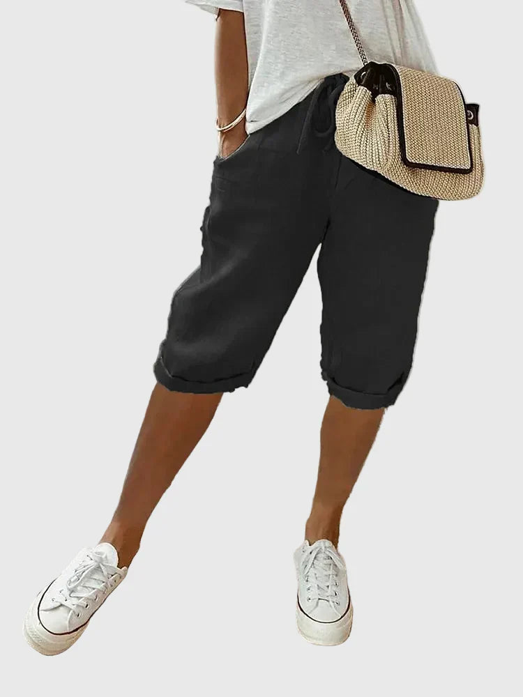Cressida | Bequeme Shorts im Soft-Tailored-Stil
