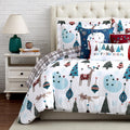 Southshore Fine Linens Winter Woodland 6PC Comforter Set