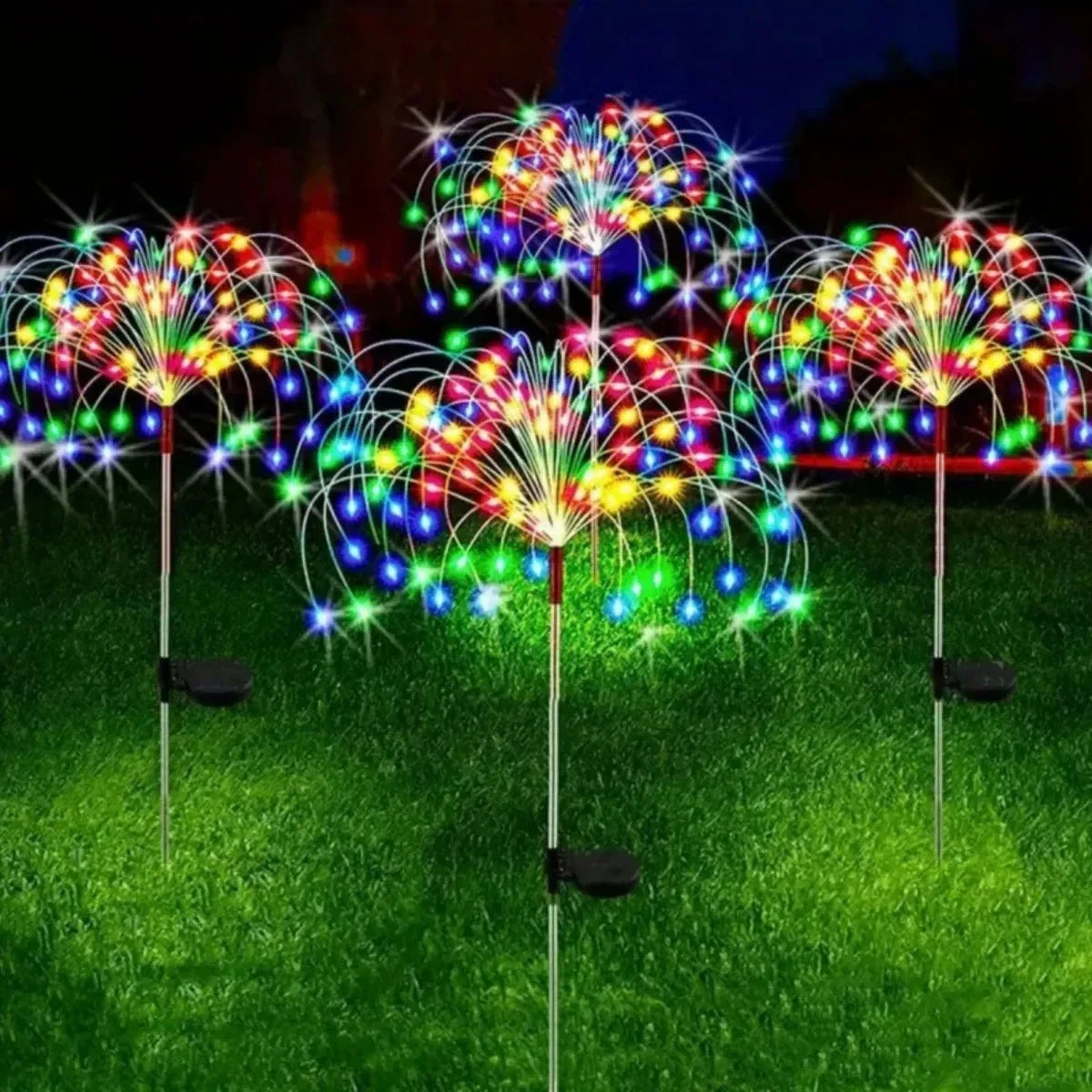 Solar Powered Firework String Lights