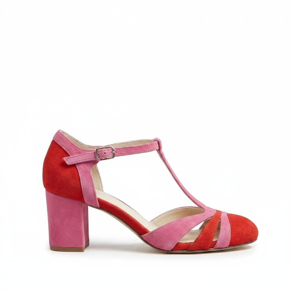Lazariah | Blockabsatz-Sandalen mit Knöchelriemen