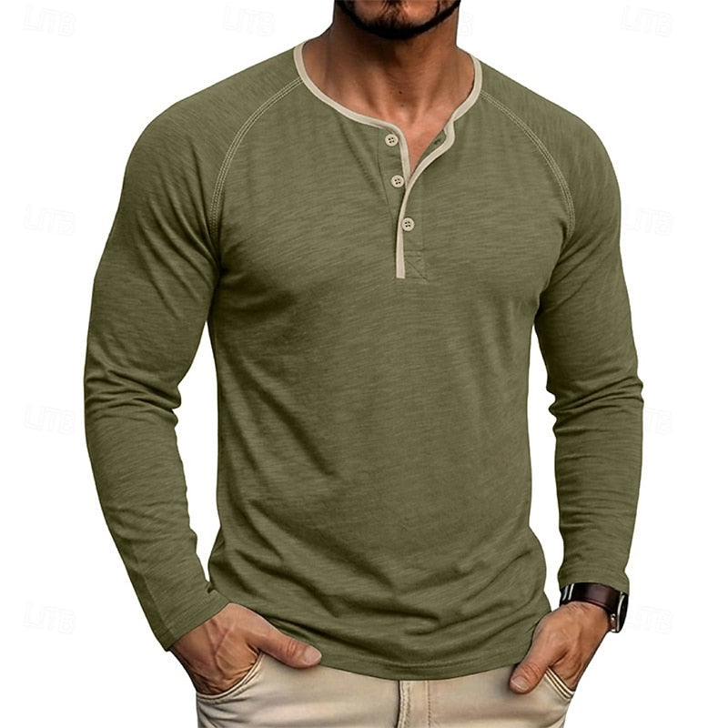 Holden | Klassisches Langarm-Henley