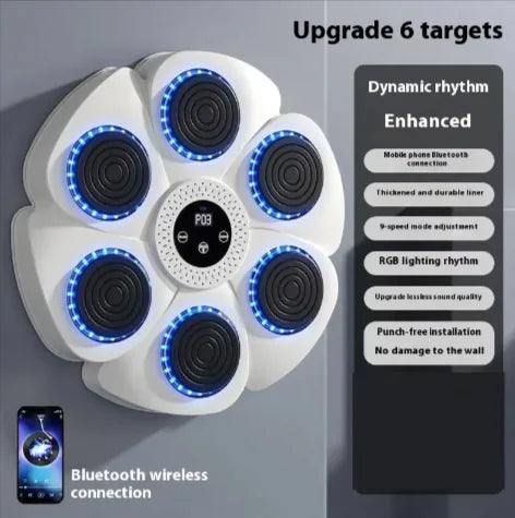 Smart Bluetooth Wireless Boxing Fitness Kit Home Equipment
