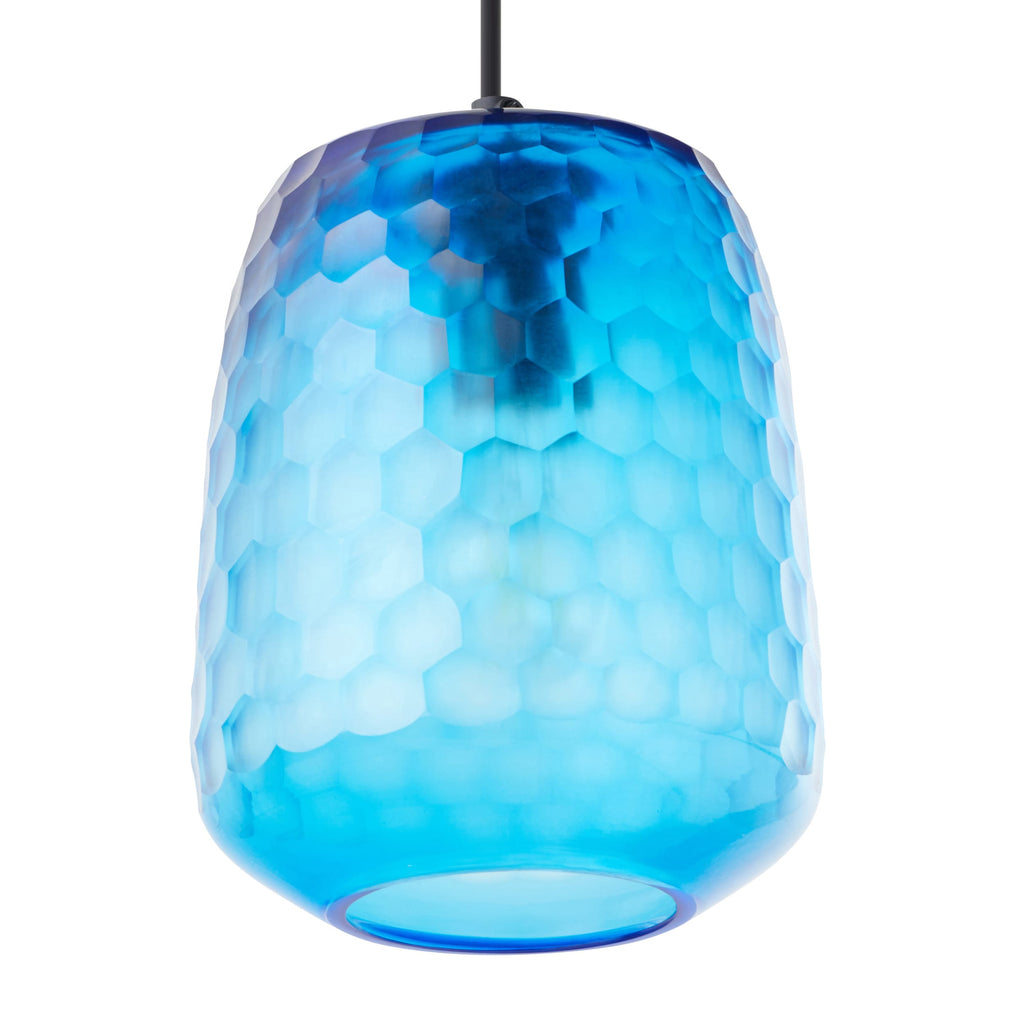 River of Goods Hanging Lamp - Blue & Black