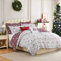 Southshore Fine Linens Holiday Harmony Oversized 7-Piece Comforter Set