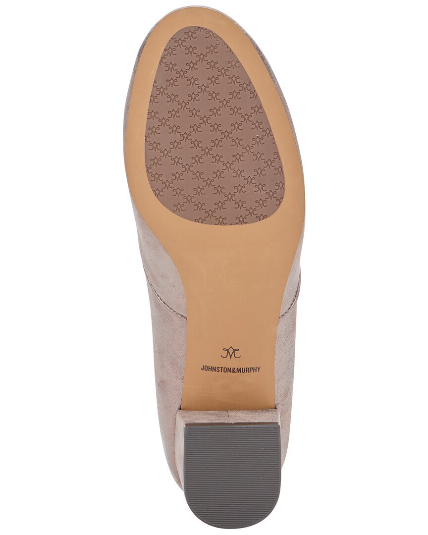 Johnston & Murphy Sienna Suede Pump