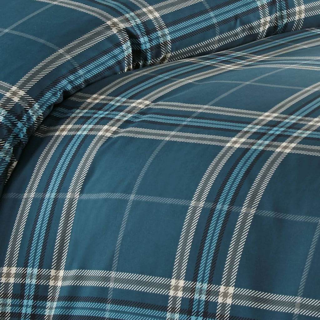 Southshore Fine Linens Vilano Plaid Duvet Set
