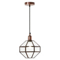 River of Goods Bohemian Clear Globe Shade Pendant Light