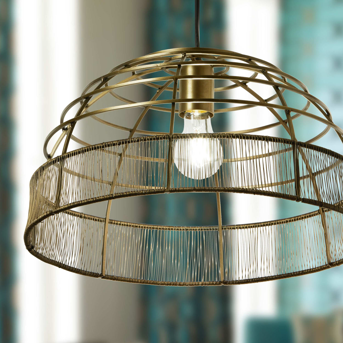 River of Goods Hanging Lamp - Brass