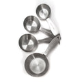 BergHOFF Stainless Steel 4pc Measuring Cup Set