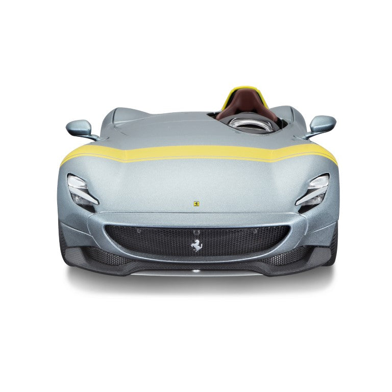18-16013 Bburago Ferrari R&P - Ferrari Monza SP1, gris - Échelle 1:18