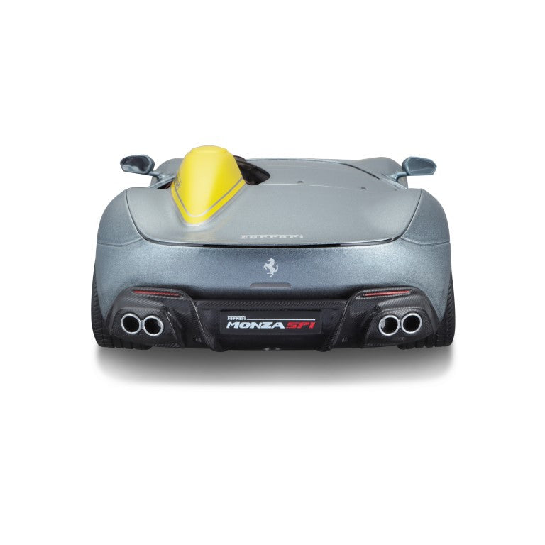 18-16013 Bburago Ferrari R&P - Ferrari Monza SP1, gris - Échelle 1:18