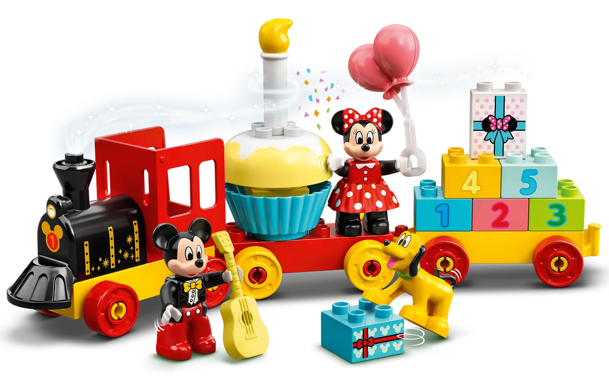 10941 LEGO® Duplo - Le train d'anniversaire de Mickey et Minnie
