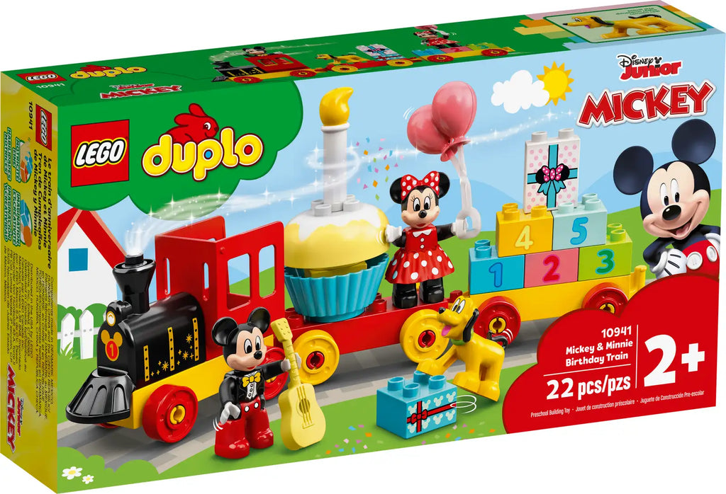 10941 LEGO® Duplo - Le train d'anniversaire de Mickey et Minnie