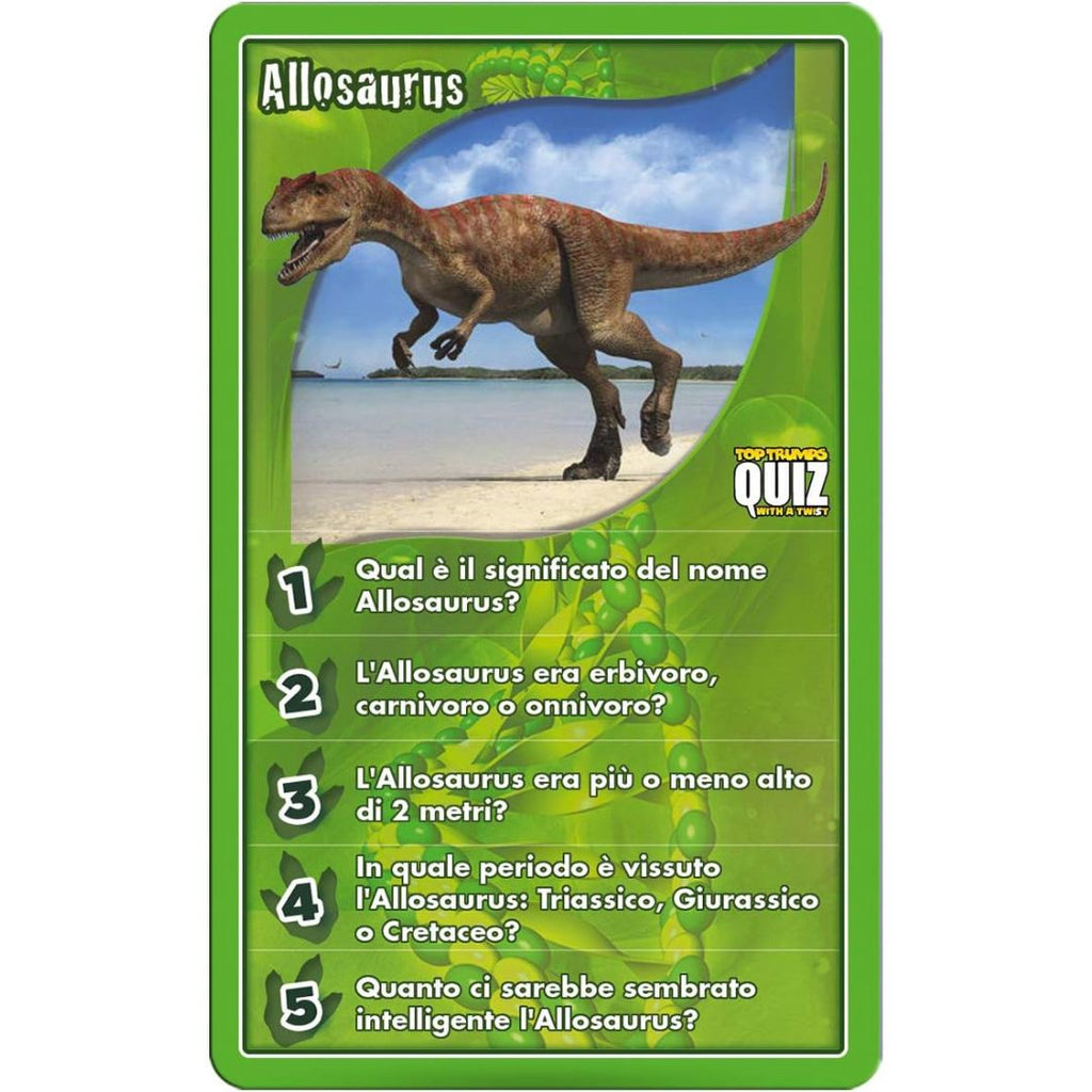 034128 Coups gagnants - Quiz sur les meilleurs atouts - Dinosaures