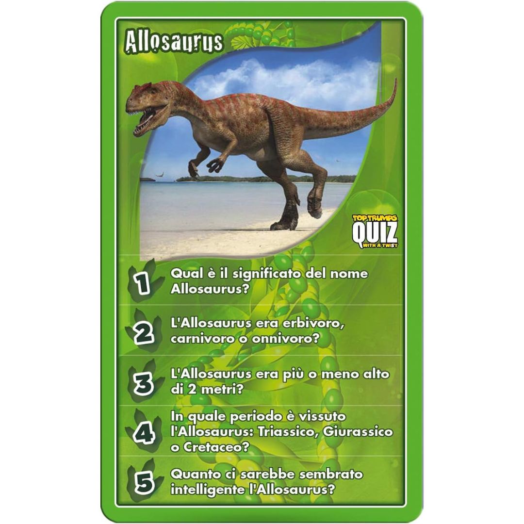 034128 Coups gagnants - Quiz sur les meilleurs atouts - Dinosaures