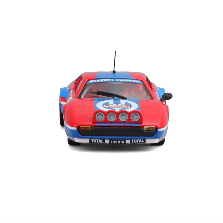 18-36304 - Bburago - 1:43 - Ferrari Racing - 308 GTB 1982 - #3 Rouge/Bleu