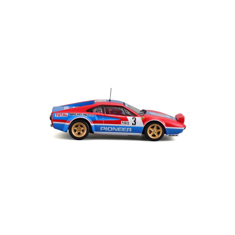 18-36304 - Bburago - 1:43 - Ferrari Racing - 308 GTB 1982 - #3 Rouge/Bleu
