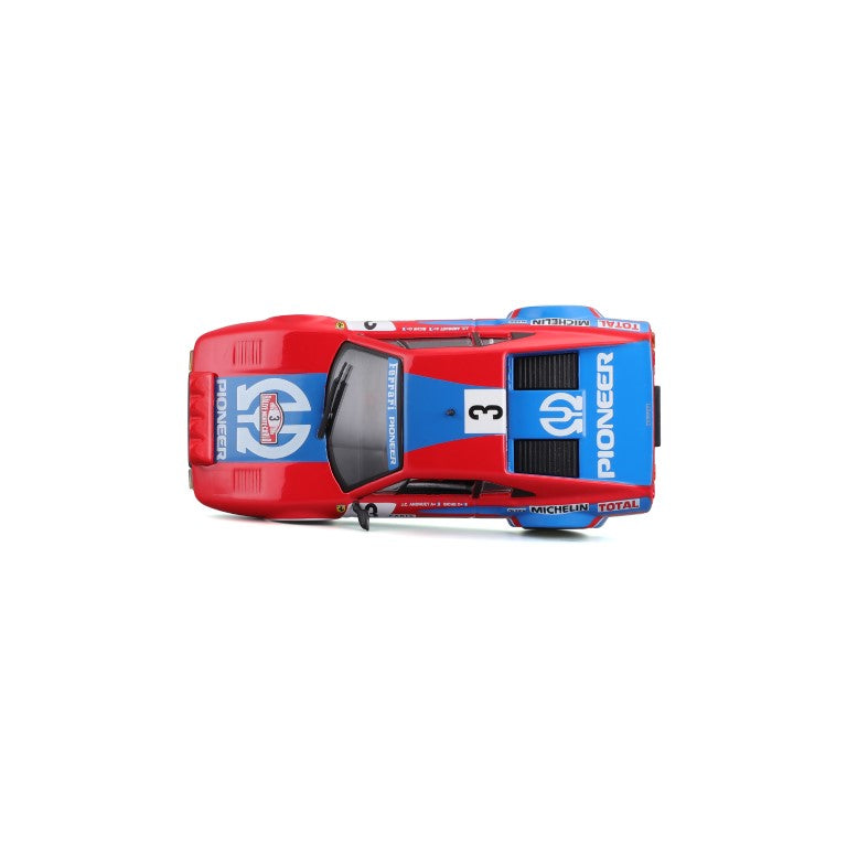 18-36304 - Bburago - 1:43 - Ferrari Racing - 308 GTB 1982 - #3 Rouge/Bleu
