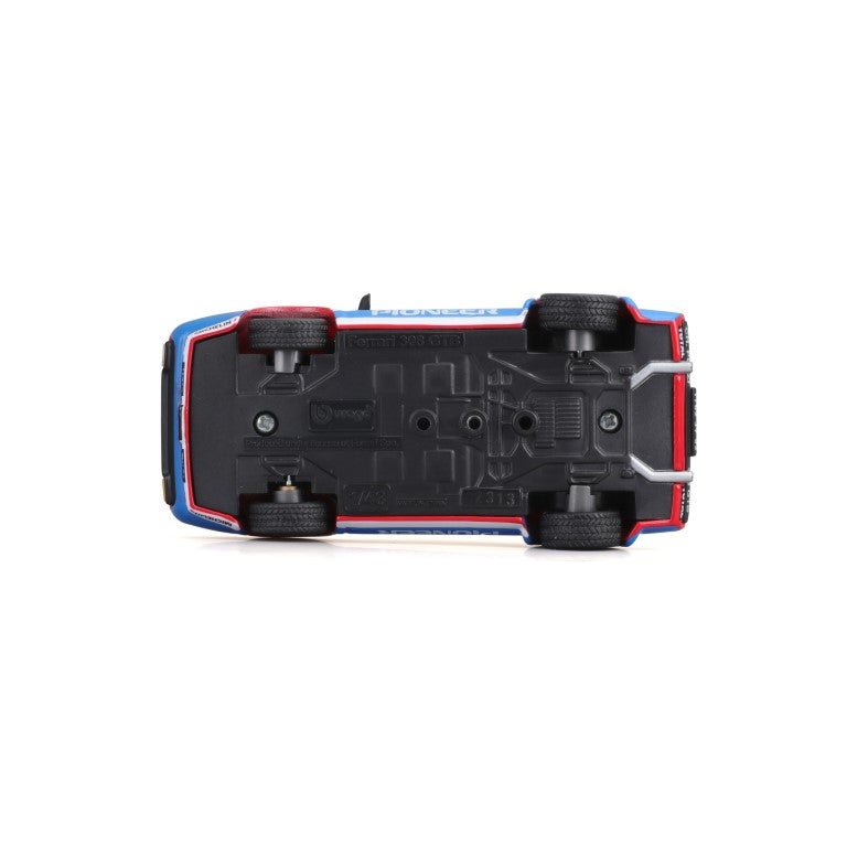 18-36304 - Bburago - 1:43 - Ferrari Racing - 308 GTB 1982 - #3 Rouge/Bleu